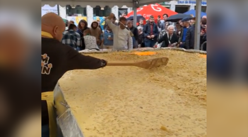 , VIDEO. Grenoble : le record du monde de la plus grande tartiflette battu