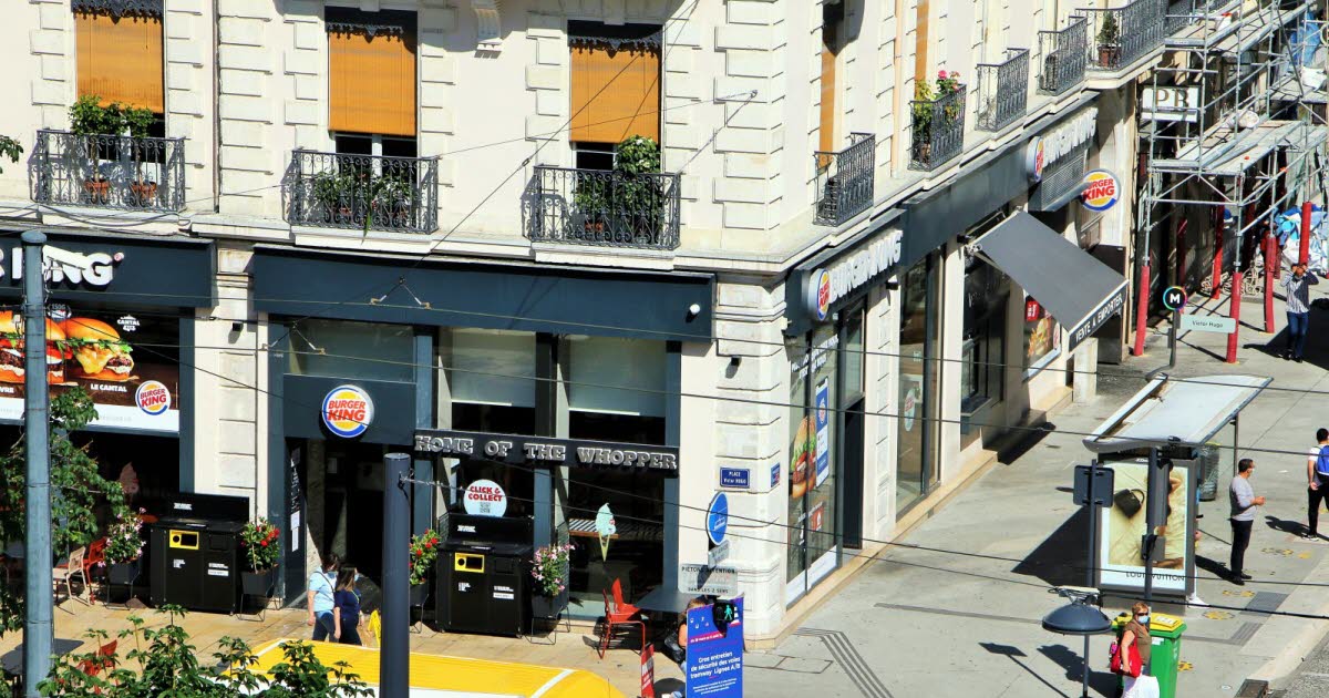 , Grenoble Début d&rsquo;incendie au restaurant Burger King