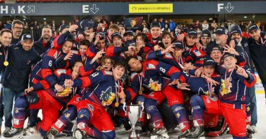 , Hockey sur glace Les Brûleurs de loups de Grenoble champions de France&#8230; en U17